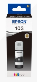 Originální lahev Epson 103 BK (C13T00S14A) (Černá)
