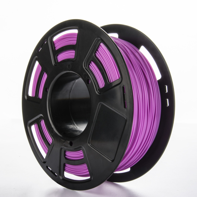 Tisková struna PLA pro 3D tiskárny, 1,75mm, 1kg, měnící barvu podle teploty z fialové na růžovou