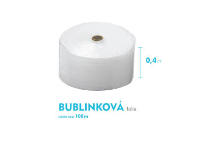 Bublinkov flie - 40cm x 100m - e x nvin