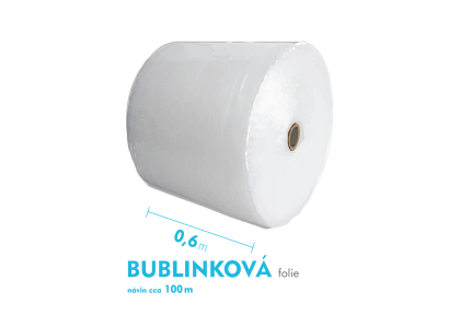 Bublinkov flie - 60cm x 100m - e x nvin
