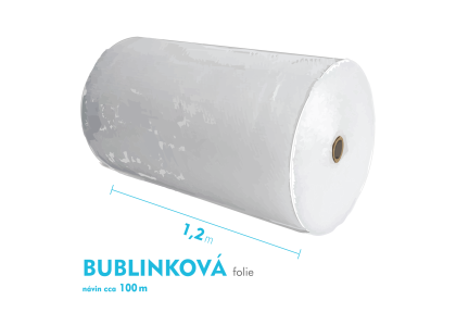Bublinkov flie - 120cm x 100m - e x nvin