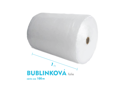 Bublinkov flie - 100cm x 100m - e x nvin