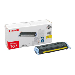 Toner do tiskrny Originln toner CANON CRG-707 Y (lut)