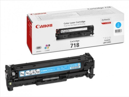 Originln toner CANON CRG-718 C (Azurov)