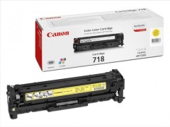 Toner do tiskrny Originln toner CANON CRG-718 Y (lut)