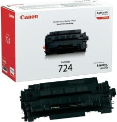 Toner do tiskrny Originln toner CANON CRG-724 BK (ern)