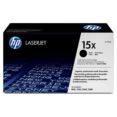 Originln toner HP 15X, HP C7115X (ern)