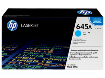 Originln toner HP 645A, HP C9731A (Azurov)