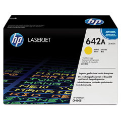 Toner do tiskrny Originln toner HP 642A, HP CB402A (lut)