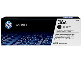 Originln toner HP 36A, HP CB436A (ern)