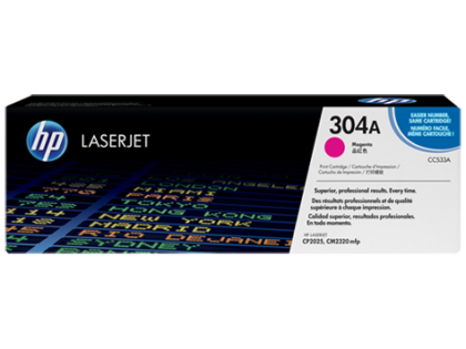 Originln toner HP 304A, HP CC533A (Purpurov)