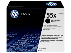 Toner do tiskrny Originln toner HP 55X, HP CE255X (ern)