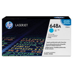 Toner do tiskrny Originln toner HP 648A, HP CE261A (Azurov)