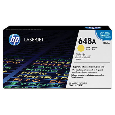 Originln toner HP 648A, HP CE262A (lut)