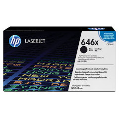 Toner do tiskrny Originln toner HP 646X, HP CE264X (ern)