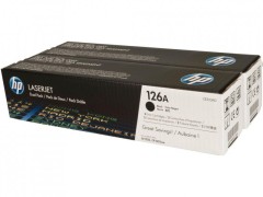 Originln tonery HP 126A, HP CE310AD (ern) multipack