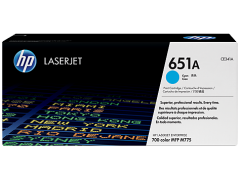 Toner do tiskrny Originln toner HP 651A, HP CE341A (Azurov)