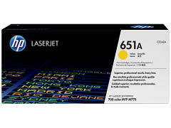 Toner do tiskrny Originln toner HP 651A, HP CE342A (lut)