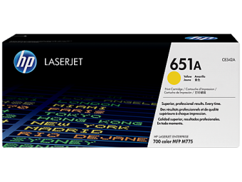 Originln toner HP 651A, HP CE342A (lut)