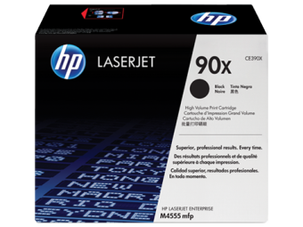 Originln toner HP 90X, HP CE390X (ern)