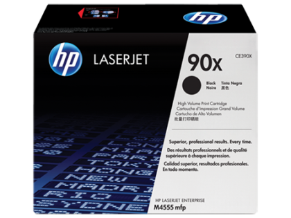 Originln toner HP 90X, HP CE390X (ern)