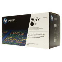 Toner do tiskrny Originln toner HP 507X, HP CE400X (ern)