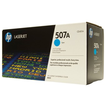 Originln toner HP 507A, HP CE401A (Azurov)