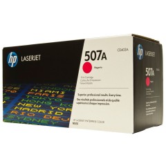 Toner do tiskrny Originln toner HP 507A, HP CE403A (Purpurov)