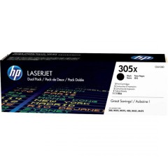 Originln tonery HP 305X, HP CE410XD (ern) multipack