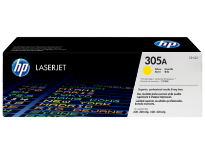 Originln toner HP 305A, HP CE412A (lut)