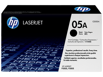 Originln toner HP 05A, HP CE505A (ern)