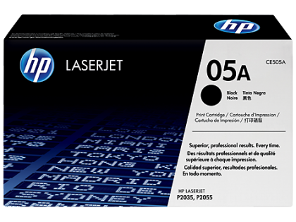 Originln toner HP 05A, HP CE505A (ern)