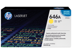 Toner do tiskrny Originln toner HP 646A, HP CF032A (lut)