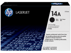 Toner do tiskrny Originln toner HP 14A, HP CF214A (ern)