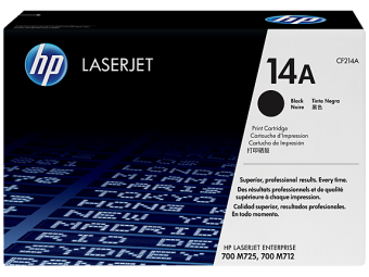 Originln toner HP 14A, HP CF214A (ern)