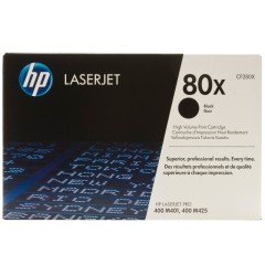 Toner do tiskrny Originln toner HP 80X, HP CF280X (ern)