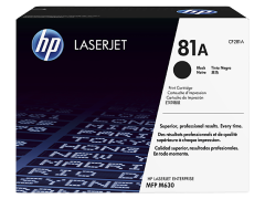 Toner do tiskrny Originln toner HP 81A, HP CF281A (ern)