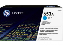 Toner do tiskrny Originln toner HP 653A, HP CF321A (Azurov)