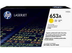 Toner do tiskrny Originln toner HP 653A, HP CF322A (lut)