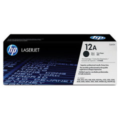 Toner do tiskrny Originln toner HP 12A, HP Q2612A (ern)