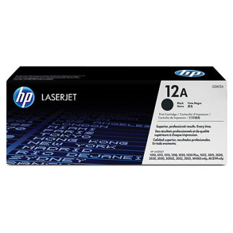 Originln toner HP 12A, HP Q2612A (ern)