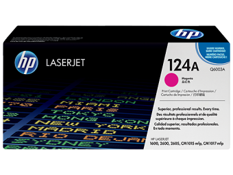 Originln toner HP 124A, HP Q6003A (Purpurov)