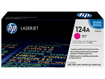 Originln toner HP 124A, HP Q6003A (Purpurov)