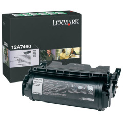 Toner do tiskárny Originální toner Lexmark 12A7460 (Černý)