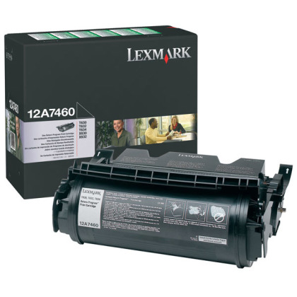 Originální toner Lexmark 12A7460 (Černý)