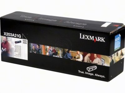 Originální toner Lexmark X203A21G (Černý)
