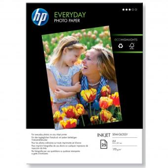Fotopapír A4 HP Everyday Glossy, 25 listů, 200 g/m2, lesklý (Q5451A)