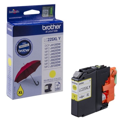 Originln cartridge Brother LC-225XLY (lut)