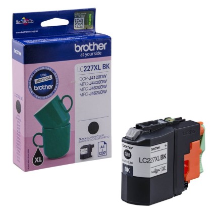 Originln cartridge Brother LC-227XLBK (ern)