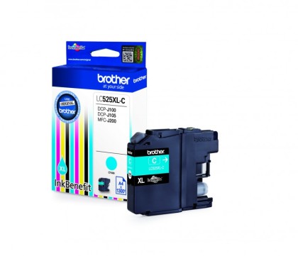 Originln cartridge Brother LC-525XL C (Azurov)